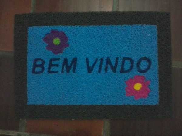 Tapete bem vindo
